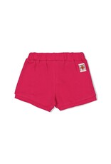 Feetje Short - Love Peace Aloha Fuchsia