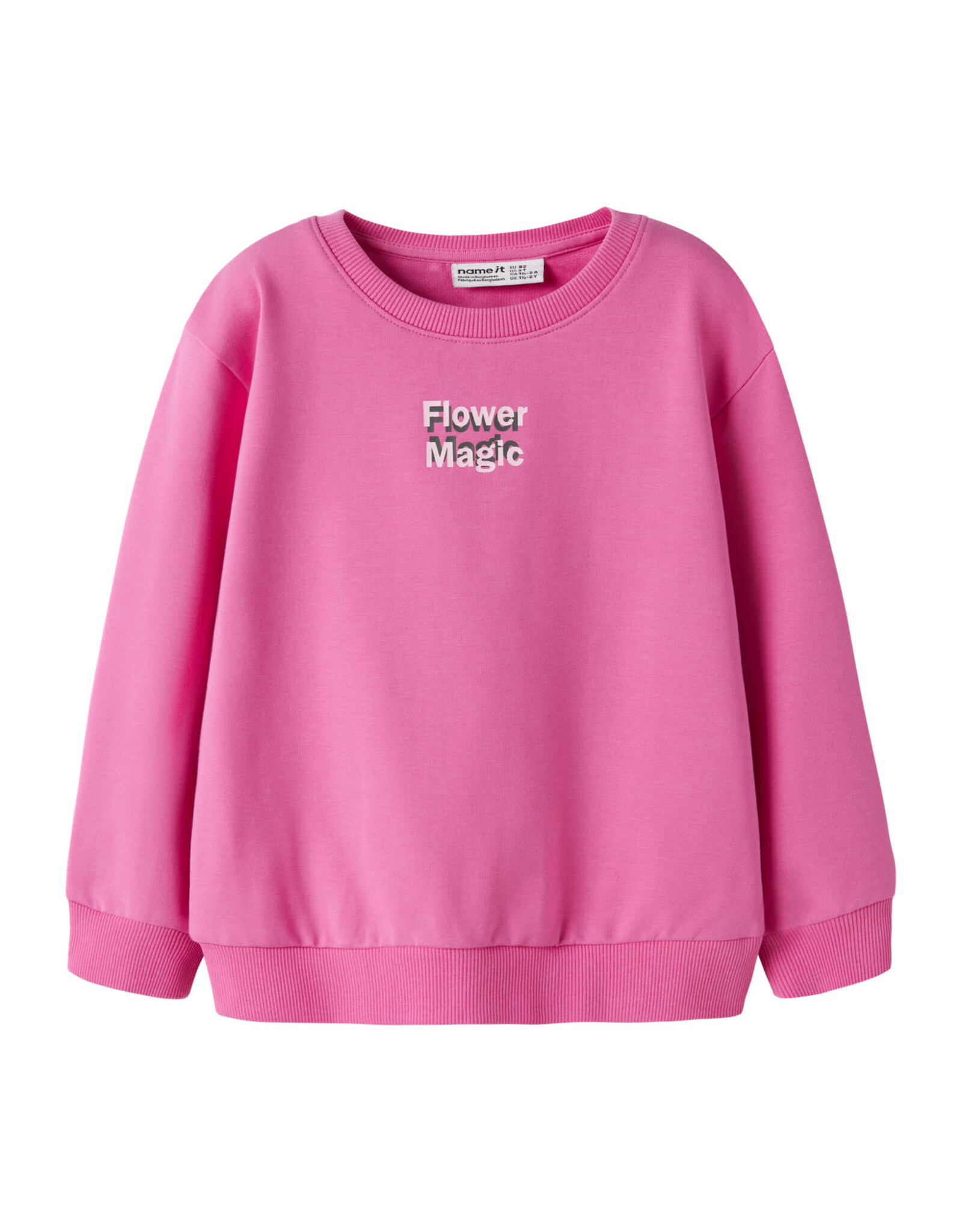 Name it NMFDARTINE LS NREG SWEAT UNB Strawberry Moon