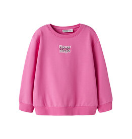 Name it NMFDARTINE LS NREG SWEAT UNB Strawberry Moon