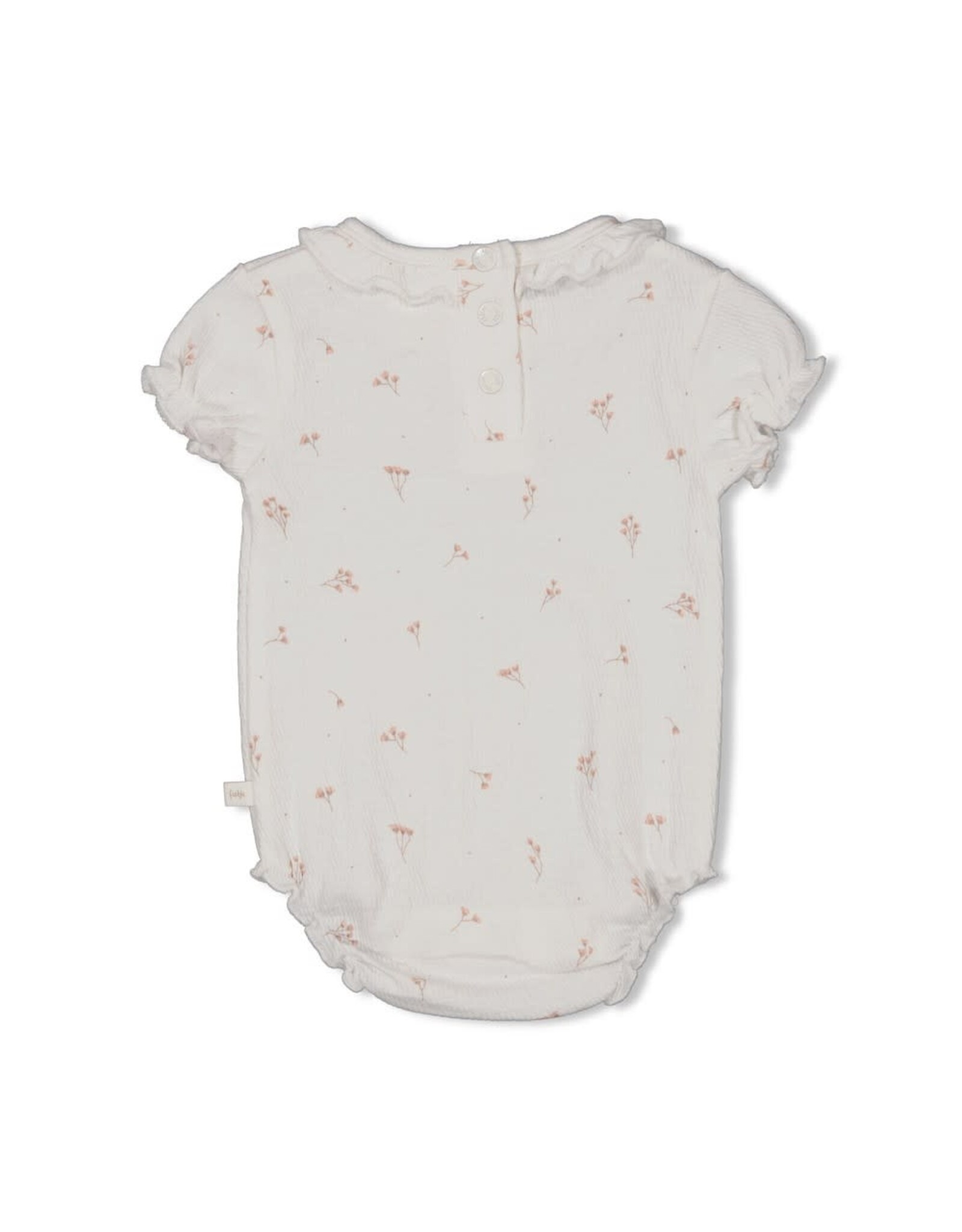 Feetje Romper crinkle AOP k/m - Delicate Flower Offwhite