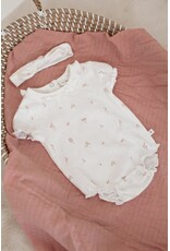 Feetje Romper crinkle AOP k/m - Delicate Flower Offwhite