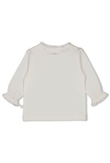 Feetje Longsleeve - Delicate Flower Offwhite