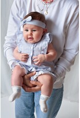 Feetje Top streep crinkle - Sea La Vie Lavendel