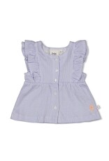 Feetje Top streep crinkle - Sea La Vie Lavendel