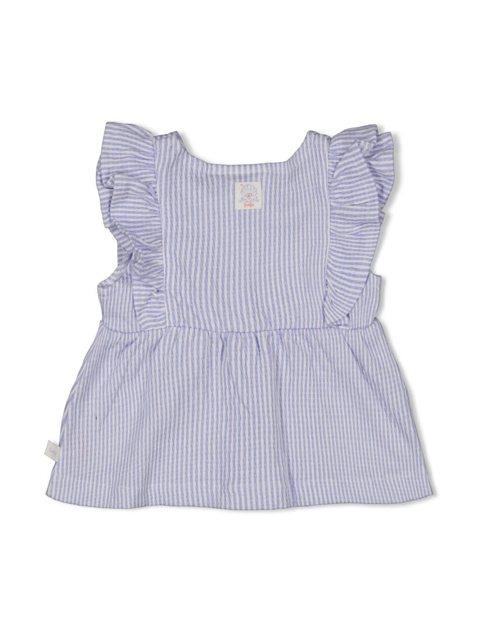 Feetje Top streep crinkle - Sea La Vie Lavendel
