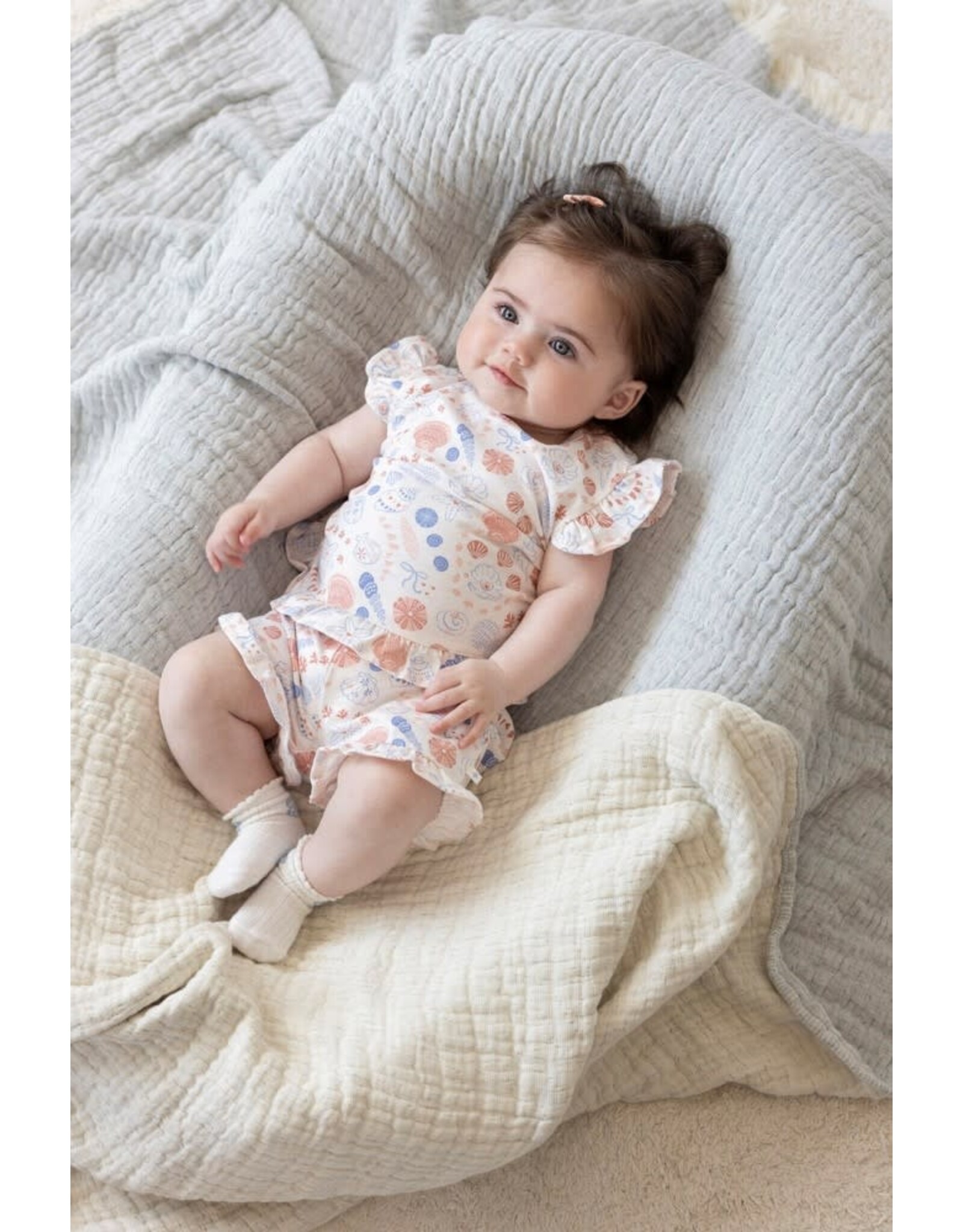 Feetje Short AOP - Sea La Vie l.Roze