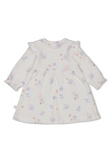 Feetje Jurk crinkle AOP l/m - Sea La Vie Offwhite