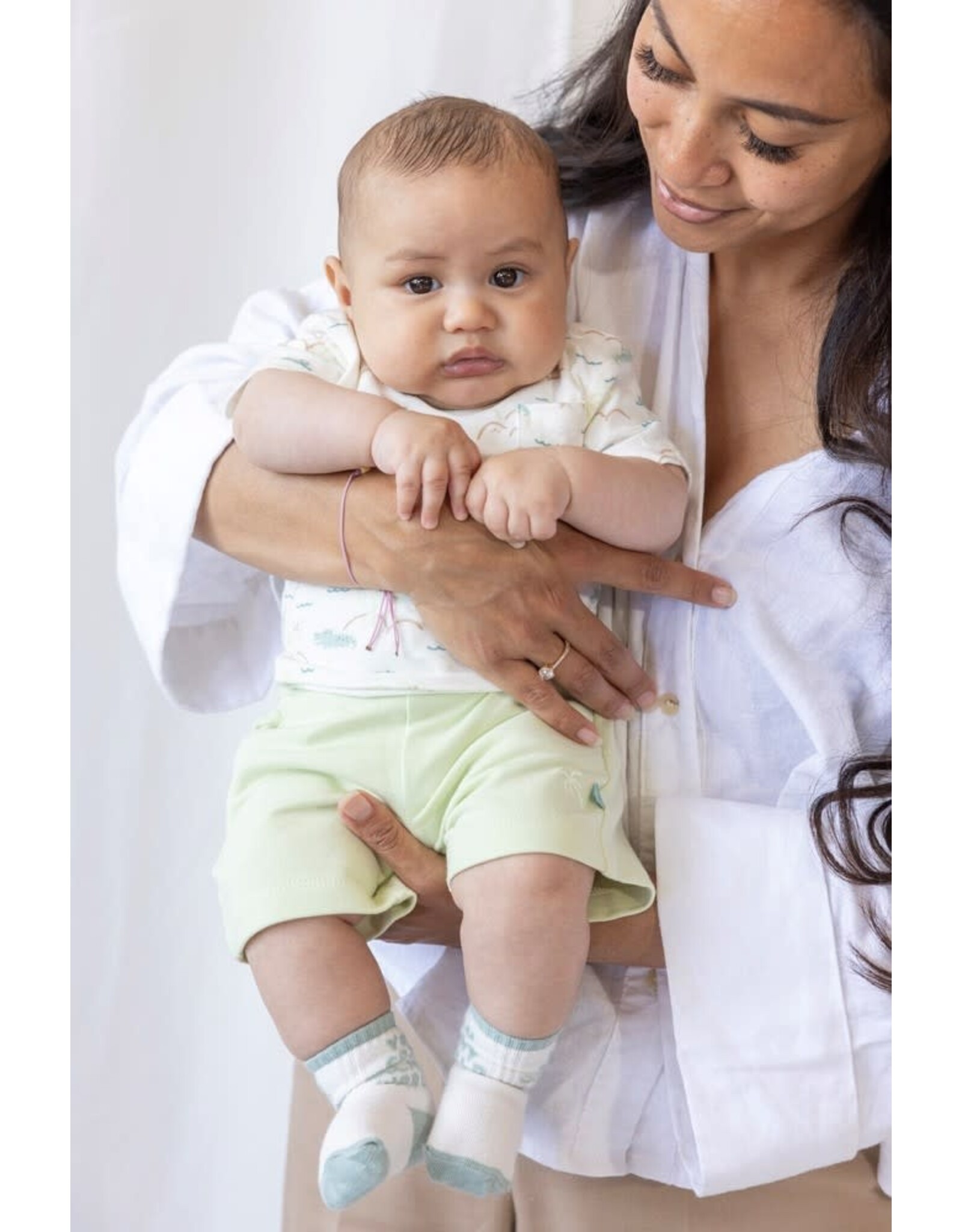 Feetje Short - You Croc my World Lime