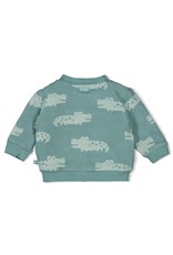 Feetje Omkeerbaar bomberjack - You Croc my World Zeegroen