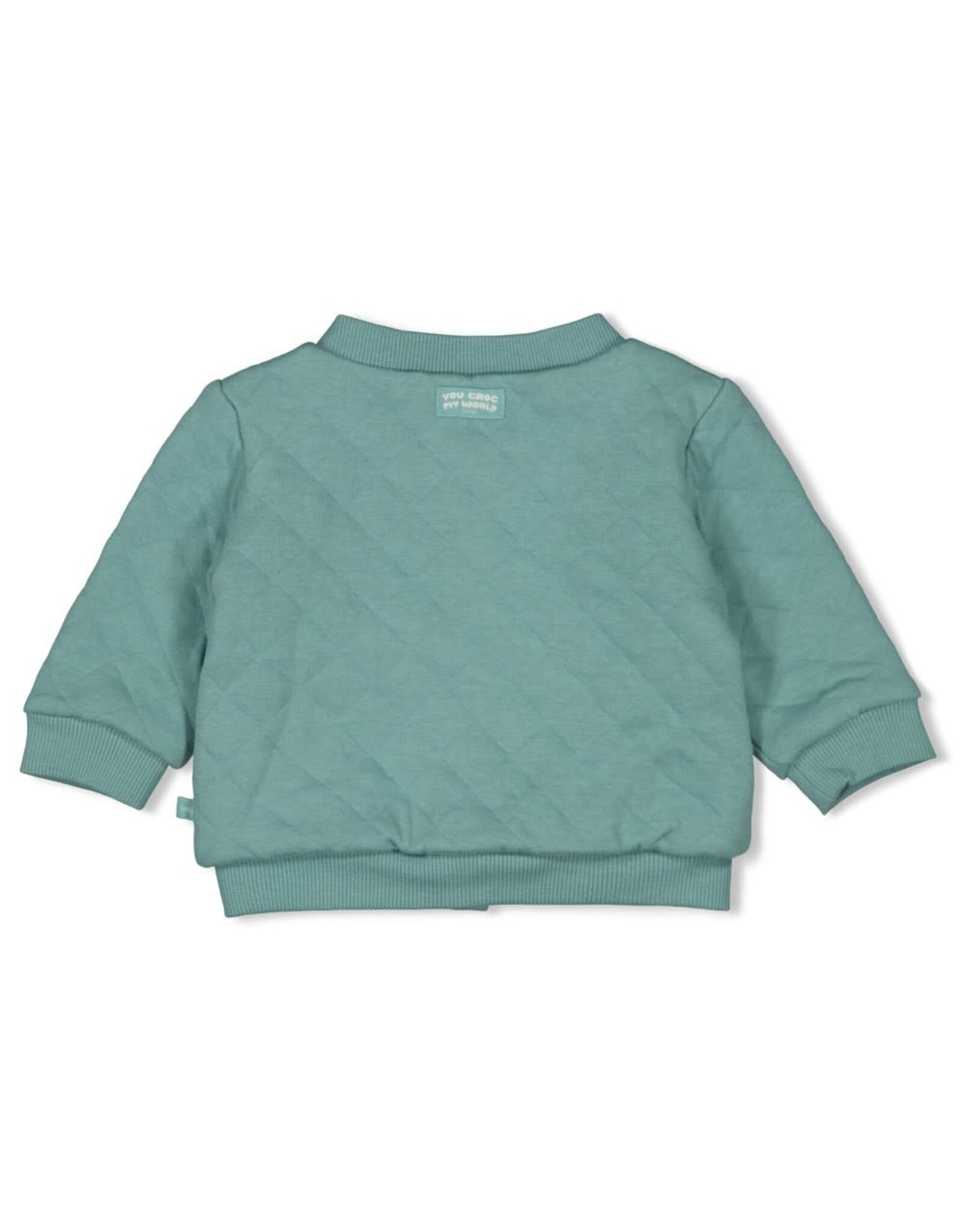 Feetje Omkeerbaar bomberjack - You Croc my World Zeegroen