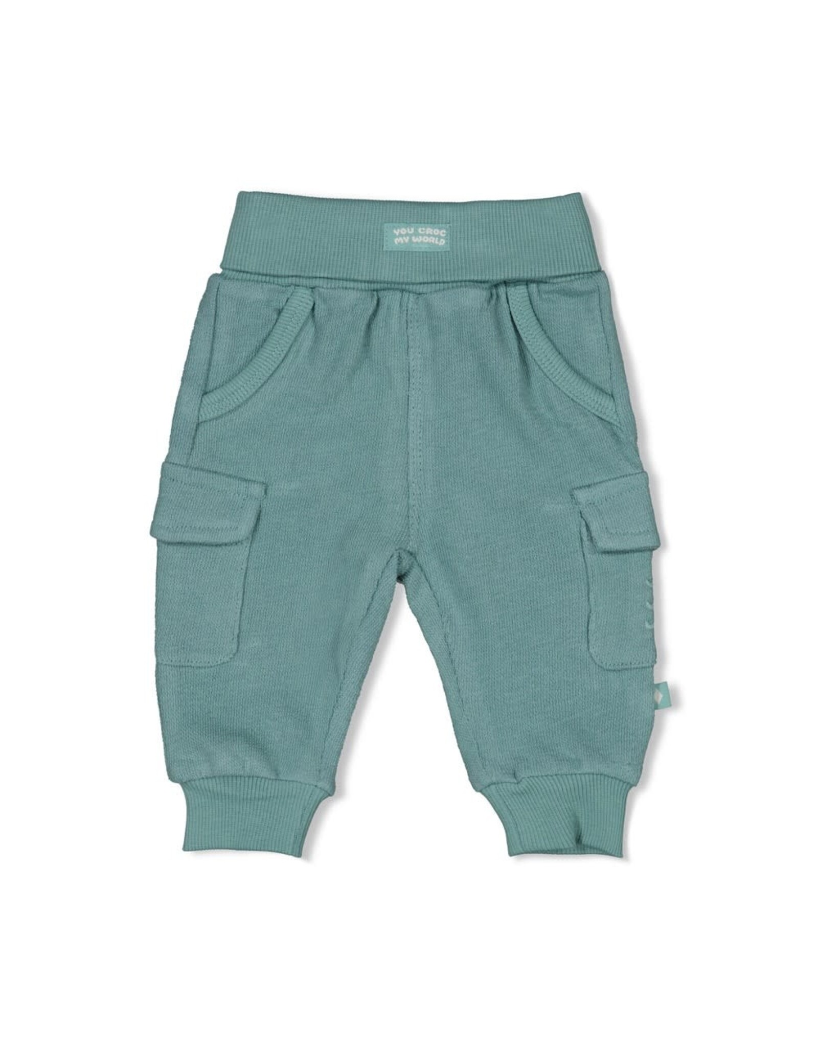 Feetje Broek - You Croc my World Zeegroen