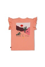 Feetje T-shirt - Salsa Sunset Zalm