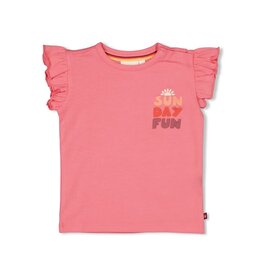 Feetje T-shirt - Salsa Sunset Roze
