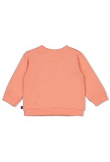 Feetje Sweater - Salsa Sunset Zalm