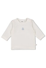 Feetje Longsleeve embroidery boot - The Knits Offwhite