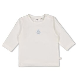 Feetje Longsleeve embroidery boot - The Knits Offwhite