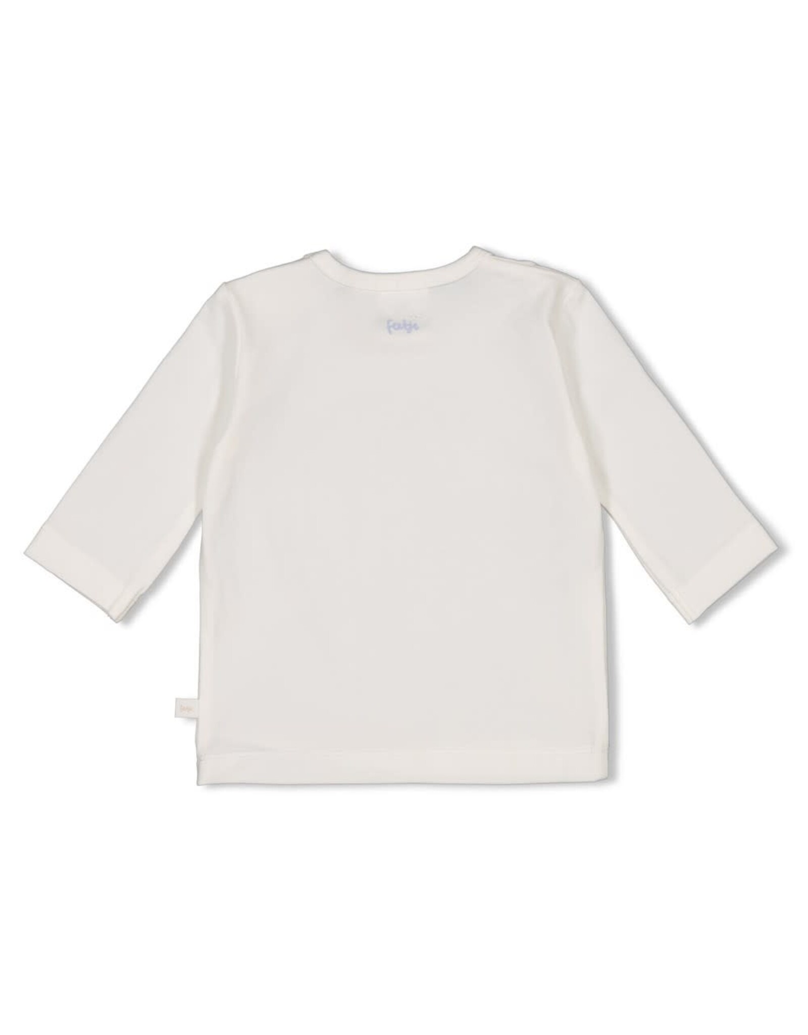 Feetje Longsleeve embroidery boot - The Knits Offwhite