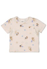 Feetje T-shirt AOP - Sssiesta Offwhite