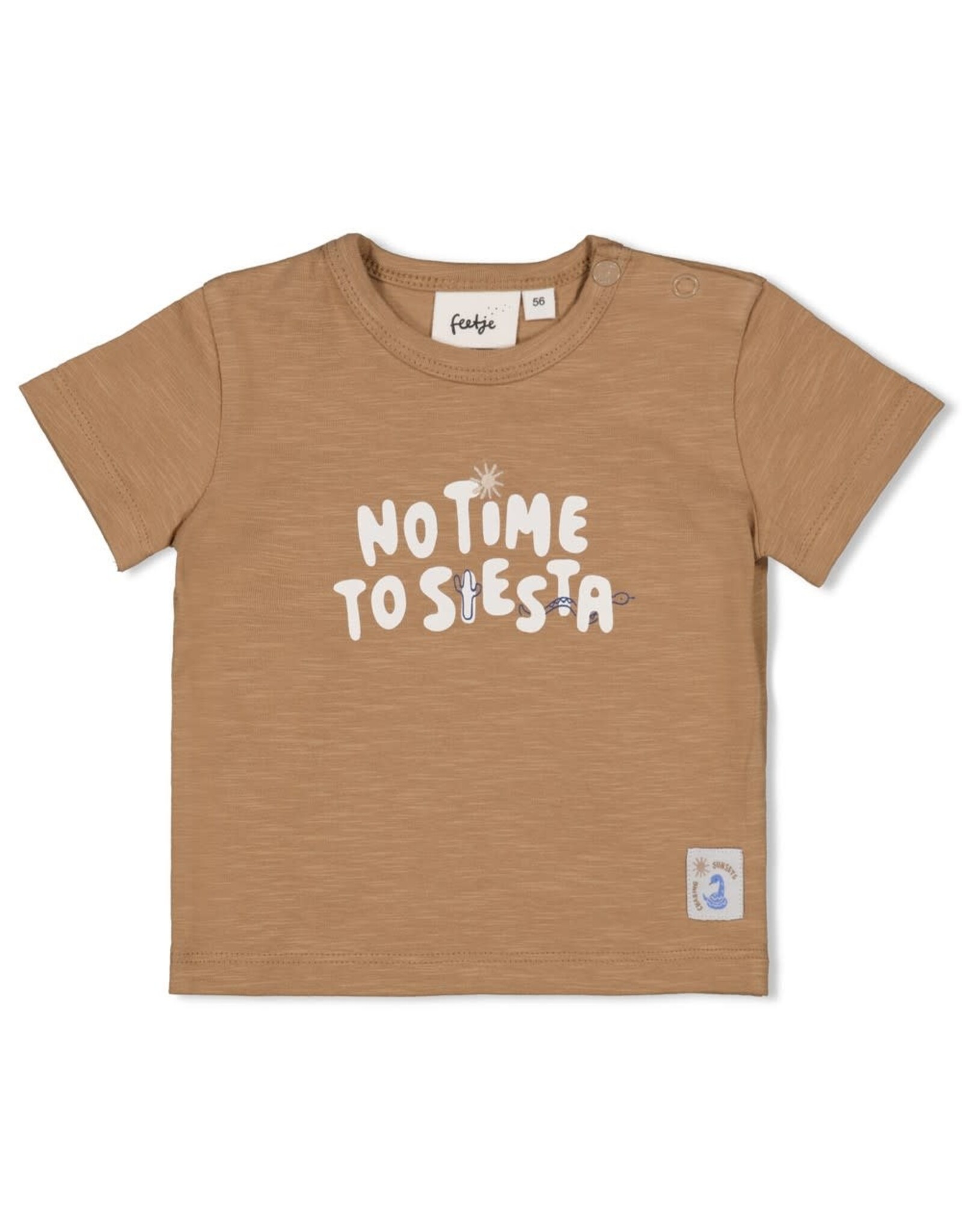 Feetje T-shirt - Sssiesta Camel