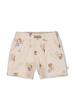 Feetje Short AOP - Sssiesta Offwhite melange