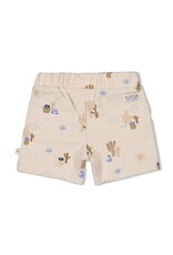 Feetje Short AOP - Sssiesta Offwhite melange