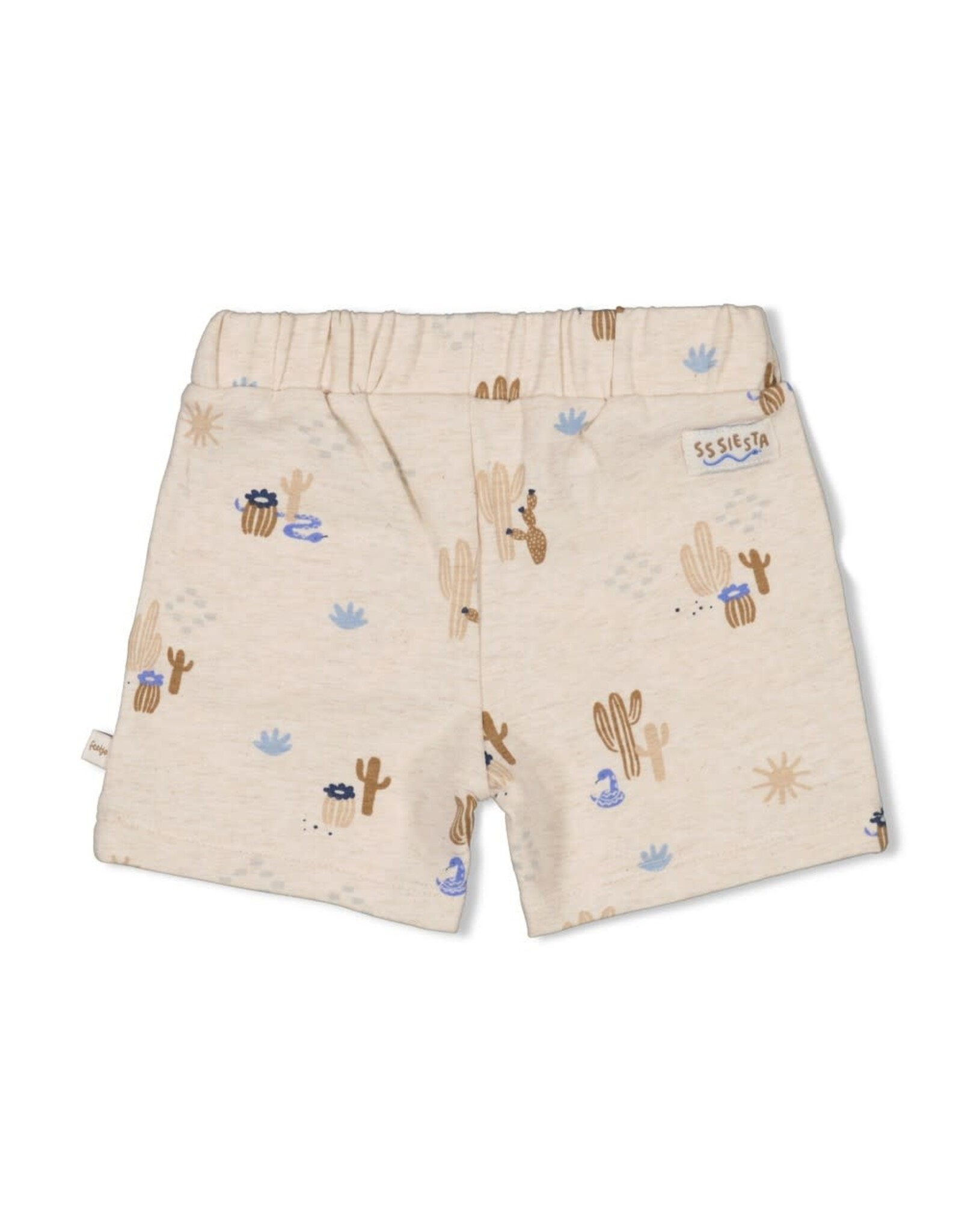 Feetje Short AOP - Sssiesta Offwhite melange