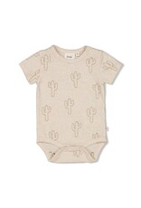 Feetje Romper AOP k/m - Sssiesta Offwhite melange