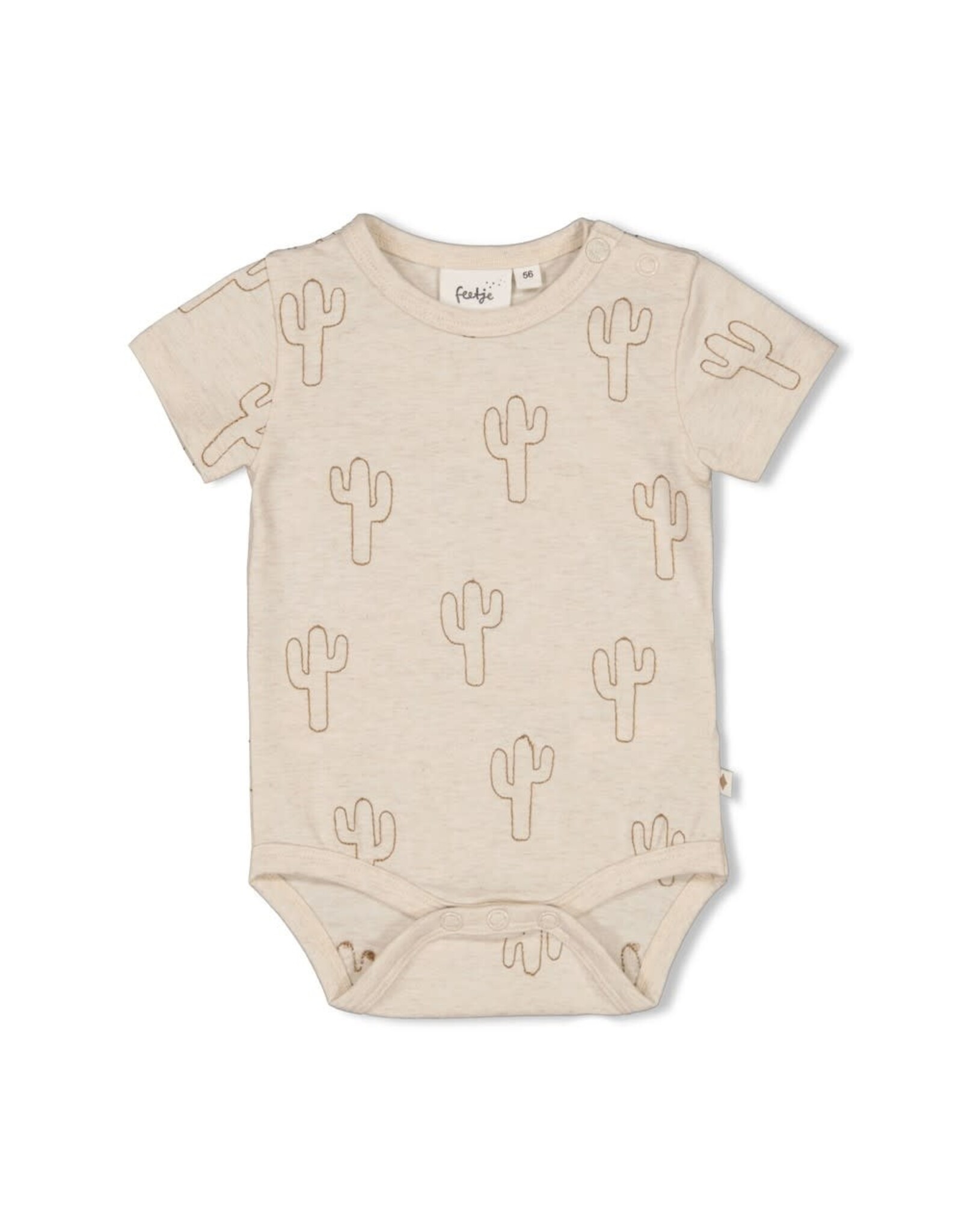 Feetje Romper AOP k/m - Sssiesta Offwhite melange