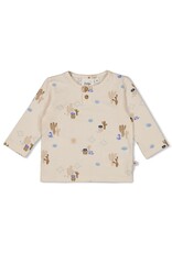 Feetje Longsleeve AOP - Sssiesta Offwhite