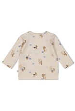 Feetje Longsleeve AOP - Sssiesta Offwhite