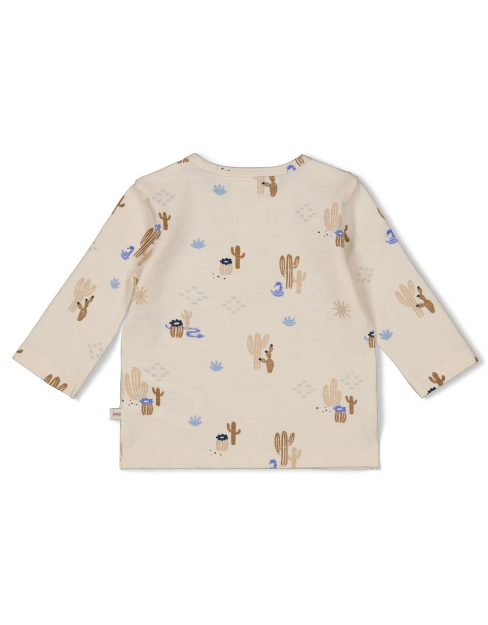 Feetje Longsleeve AOP - Sssiesta Offwhite