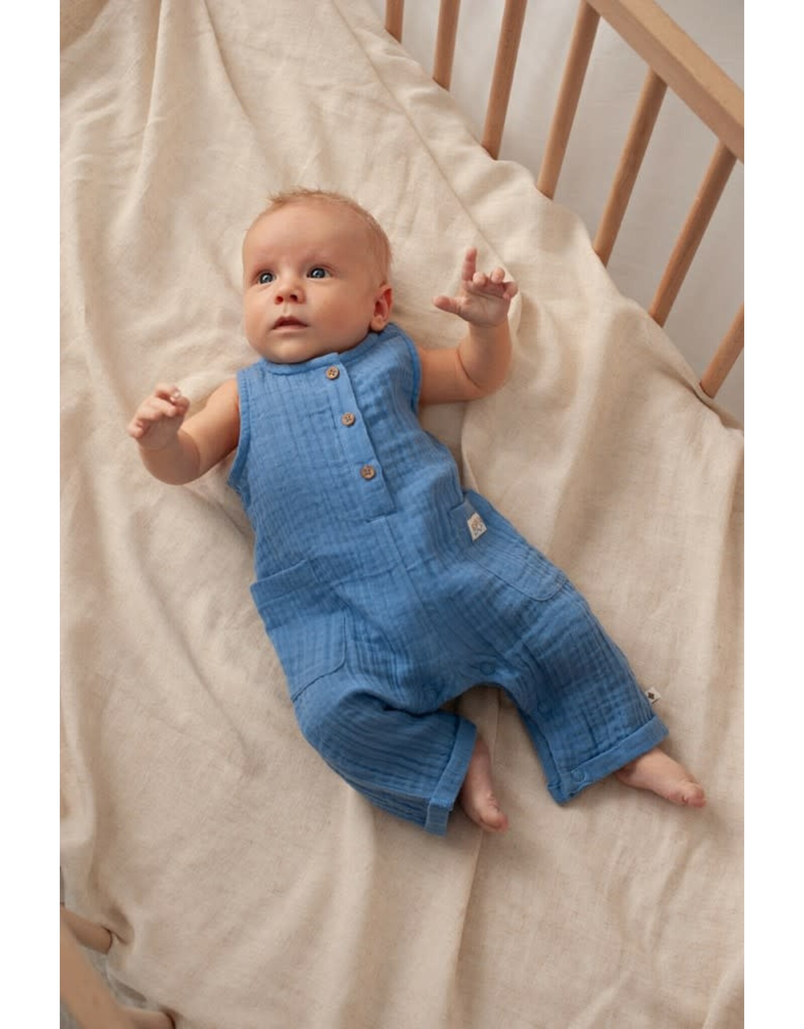 Feetje Boxpak mousseline - Sssiesta Blauw