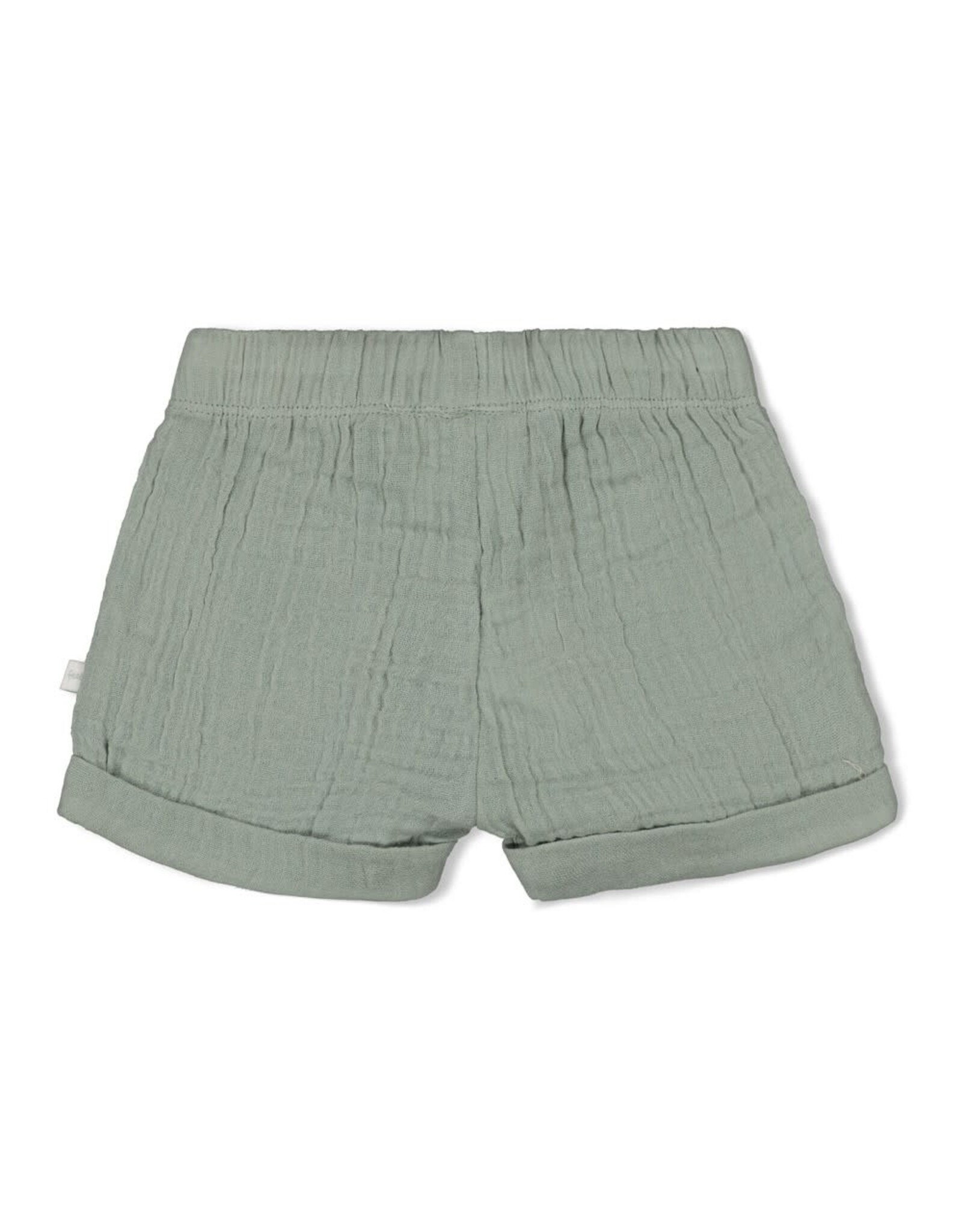 Feetje Short mousseline - Summer Woven Zeegroen