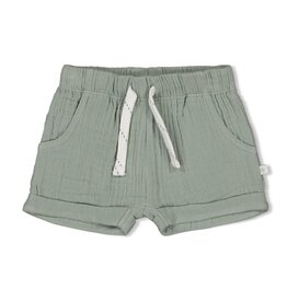 Feetje Short mousseline - Summer Woven Zeegroen
