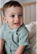 Feetje Blouse mousseline - Summer Woven Zeegroen