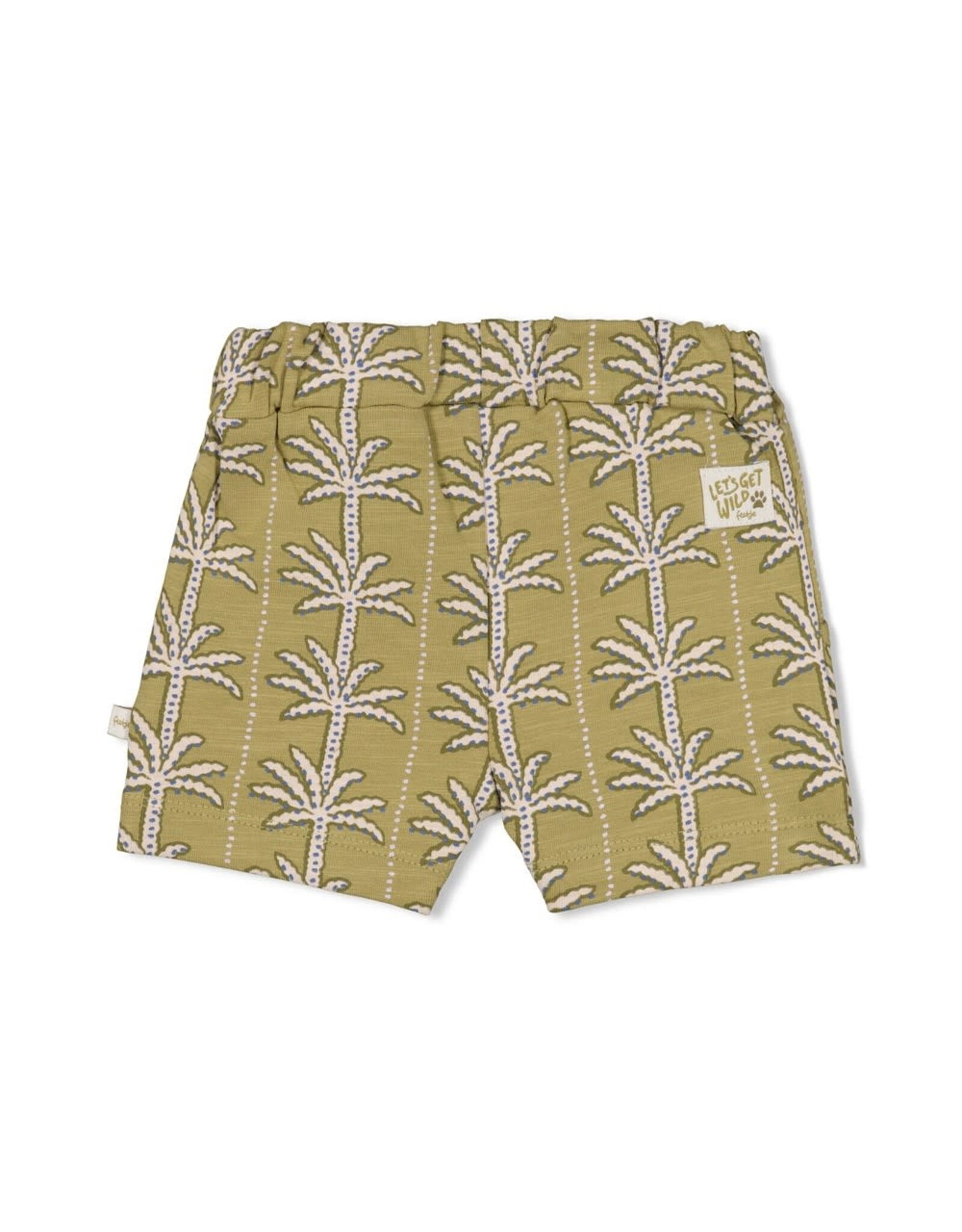 Feetje Short AOP - Safari Savage Groen