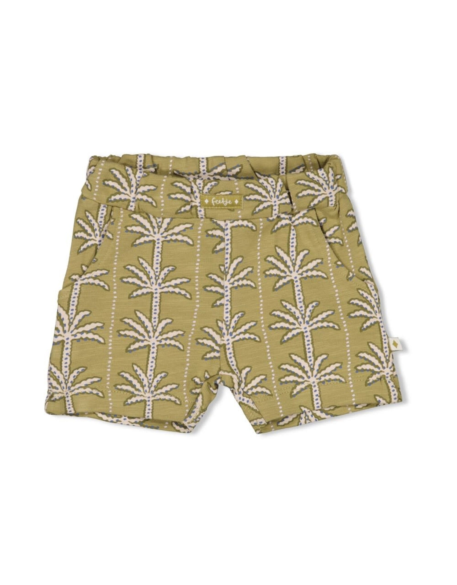 Feetje Short AOP - Safari Savage Groen