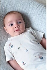 Feetje T-shirt AOP - Seaside Happiness Offwhite