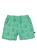 Feetje Short AO badstof - Seaside Happiness Groen