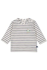 Feetje Longsleeve streep - Seaside Happiness Offwhite