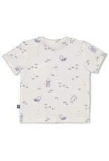 Feetje T-shirt AOP - Blue Ocean Offwhite