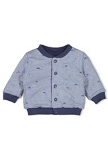 Feetje Omkeerbaar bomberjack - Blue Ocean Indigo