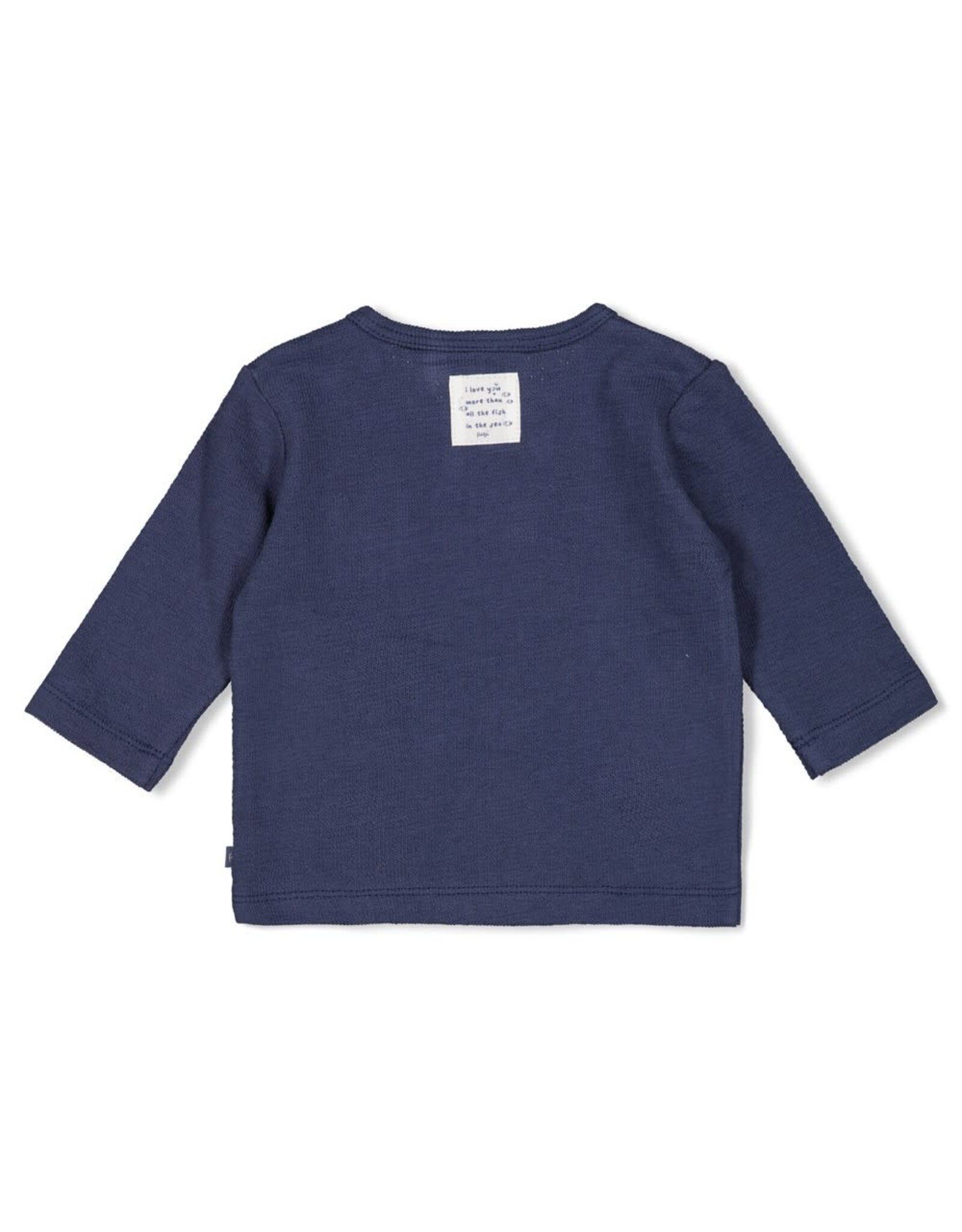 Feetje Longsleeve - Blue Ocean Indigo