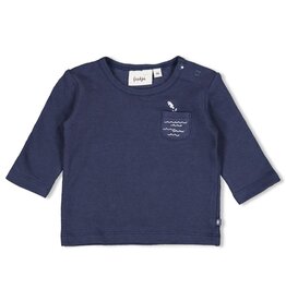 Feetje Longsleeve - Blue Ocean Indigo