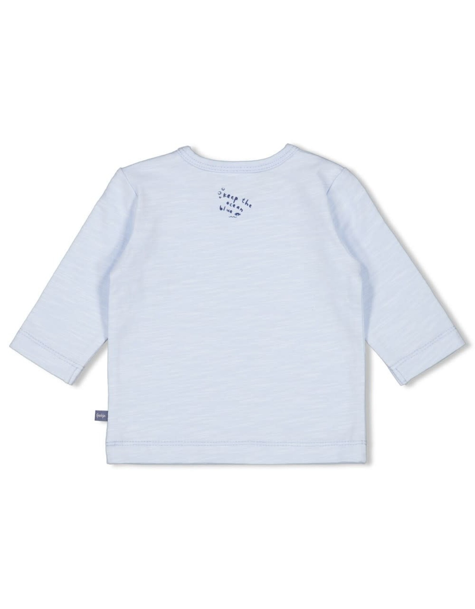 Feetje Longsleeve - Blue Ocean Blauw