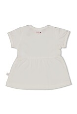 Feetje T-shirt AOP - Ladybug Offwhite