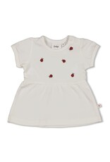 Feetje T-shirt AOP - Ladybug Offwhite