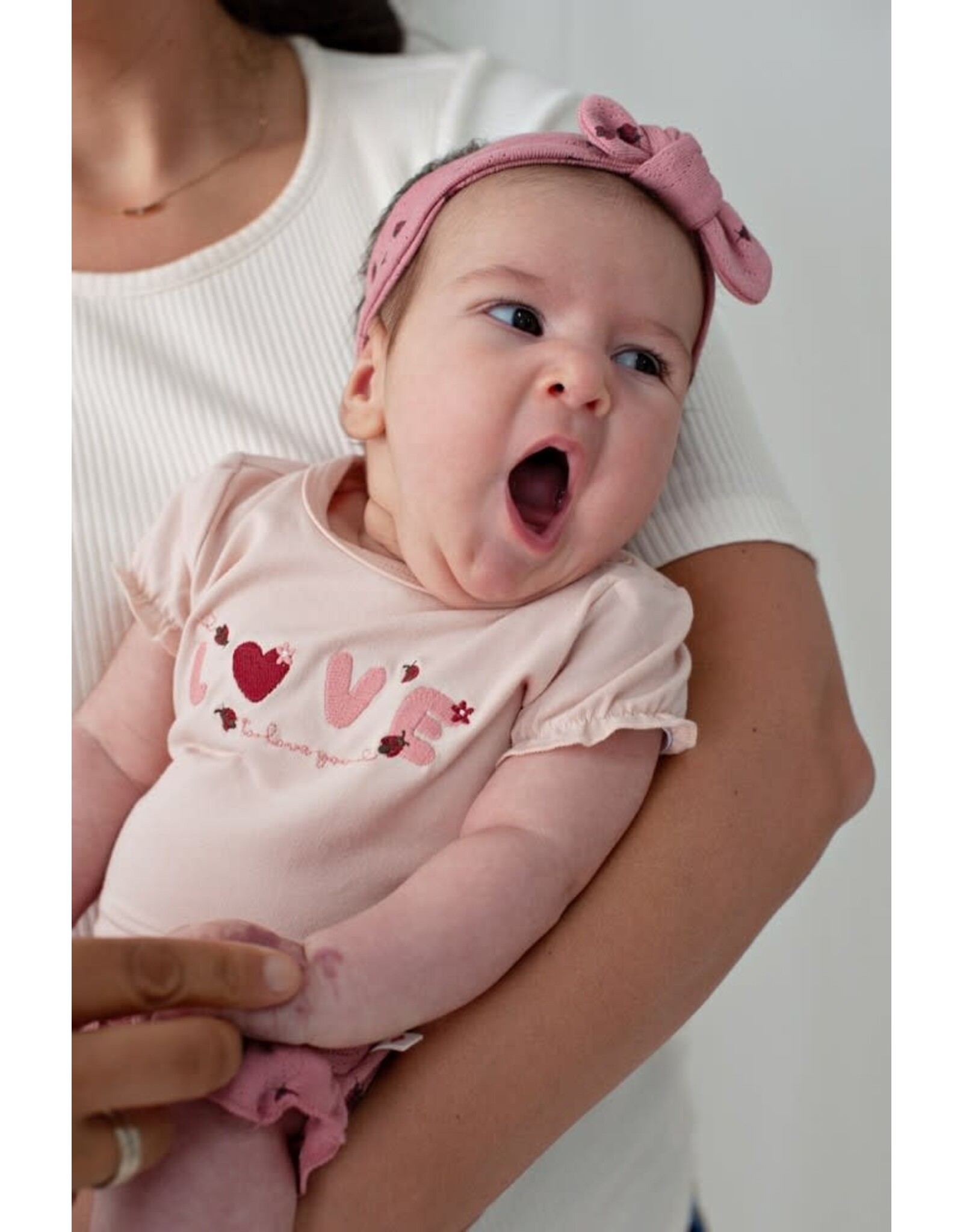 Feetje T-shirt - Ladybug l.Roze