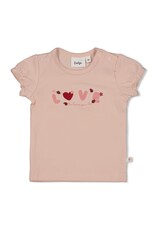 Feetje T-shirt - Ladybug l.Roze