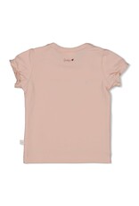 Feetje T-shirt - Ladybug l.Roze